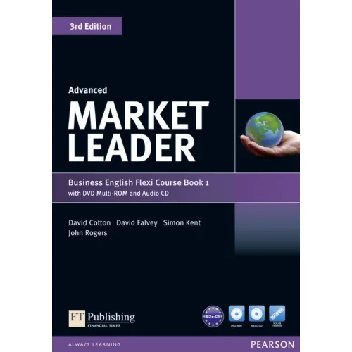 Market Leader 3ed Advanced Flexi Student's Book 1 +DVD +CD Pack Підручник