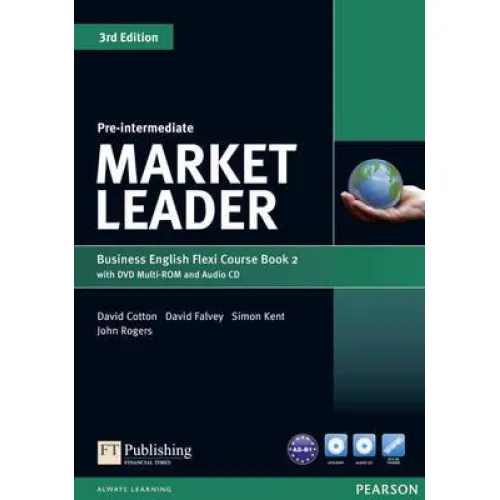 Market Leader 3ed Pre-Intermediate Flexi Student's Book 2 +DVD +CD Pack Учебник