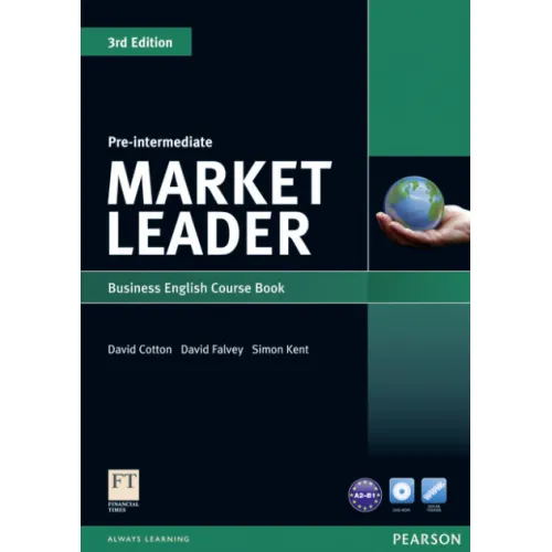 Market Leader 3ed Pre-Intermediate Student's Book +DVD +MEL Підручник