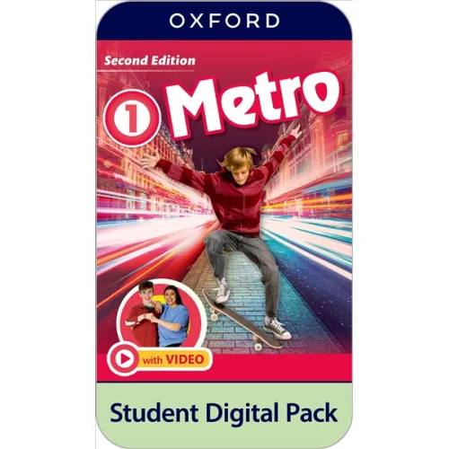 Metro 2ED Level 1 Student Digital Pack (2 years' access code)