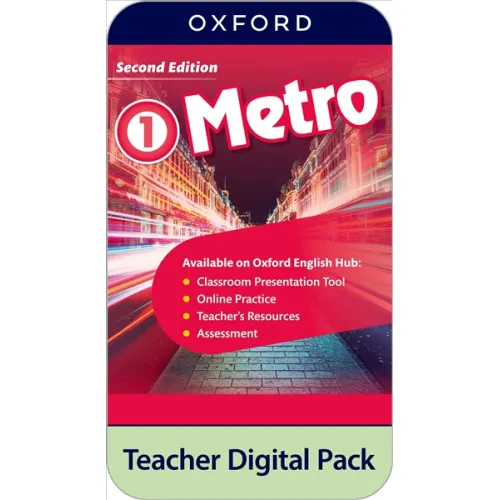 Metro 2ED Level 1 Teacher Digital Pack (4 years' access code)