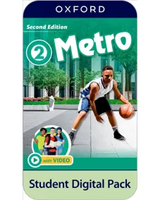 Metro 2ED Level 2 Student Digital Pack (2 years' access code)