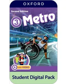 Metro 2ED Level 3 Student Digital Pack (2 years' access code)