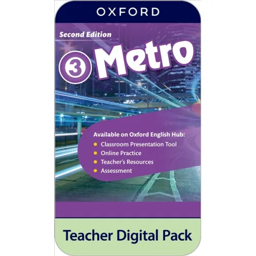 Metro 2ED Level 3 Teacher Digital Pack (4 years' access code)