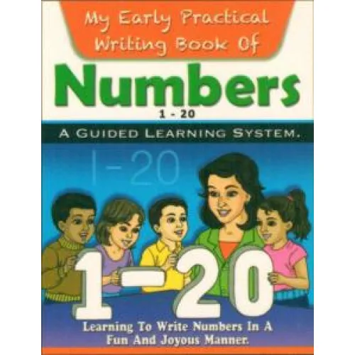 My Early Practical Writing Book Numbers 1-20 Прописи
