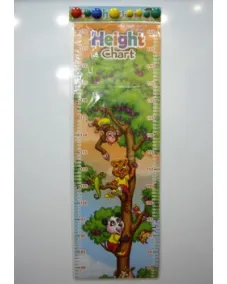 Height Chart Ostrich Плакат
