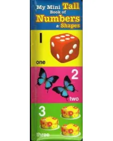 My Mini Tall Book of Numbers & Shapes
