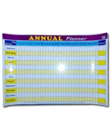 Education Charts Annual Planner