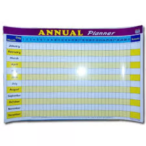 Education Charts Annual Planner