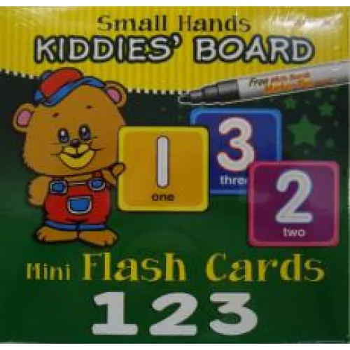 Small Hands Kiddies' Board Mini Flash Cards 123 (with marker pen) Набор карточек