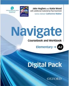 Navigate A2 Elementary Coursebook and Workbook e-book pack
