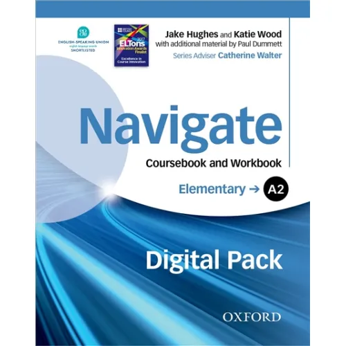 Navigate A2 Elementary Coursebook and Workbook e-book pack