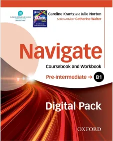 Navigate B1 Pre-Intermediate Coursebook and Workbook e-book pack