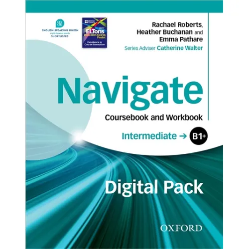 Navigate B1+ Intermediate Coursebook and Workbook e-book pack
