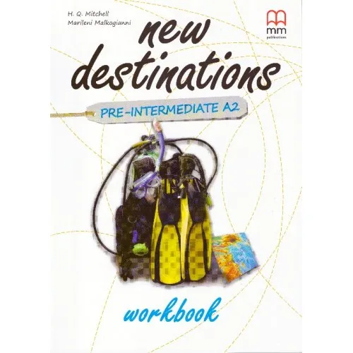 New Destinations A2 Pre-Intermediate Workbook with QR code Рабочая тетрадь