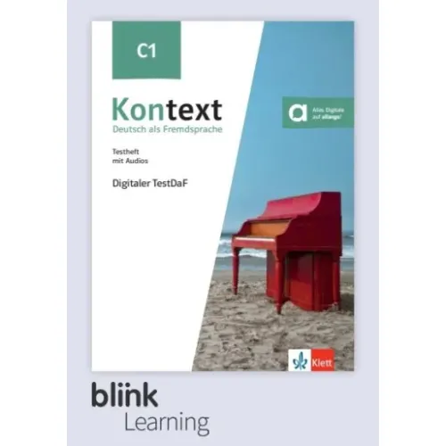 Kontext C1 Testheft Digitaler TestDaF - Digitale Ausgabe BlinkLearning Lizenzcode (Unterrichtende, 36 Monate) Testheft Digitaler TestDaF mit Audios und interaktiven Übungen