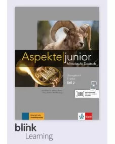 Aspekte junior B1.2 plus Übungsbuch - Digitale Ausgabe für BlinkLearning
