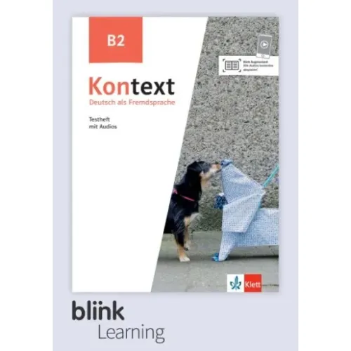 Kontext B2 - Digitale Ausgabe BlinkLearning Lizenzcode (Lernende, 14 Monate) Testheft mit Audios und interaktiven Übungen