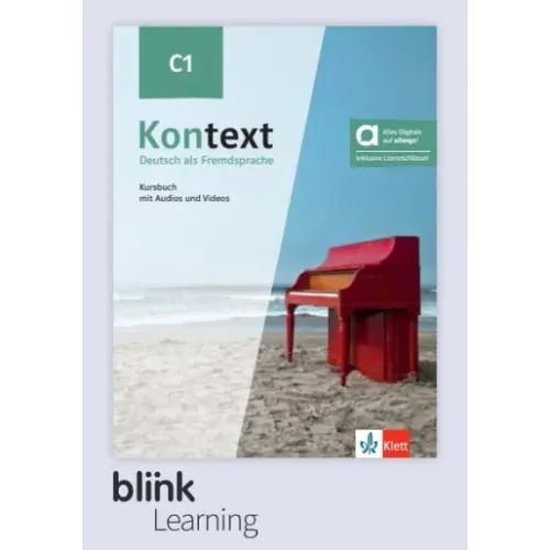Kontext C1 - Digitale Ausgabe BlinkLearning Lizenzcode (Lernende, 14 Monate) Kursbuch mit Audios/Videos, interaktiven Übungen, Tafelbildern