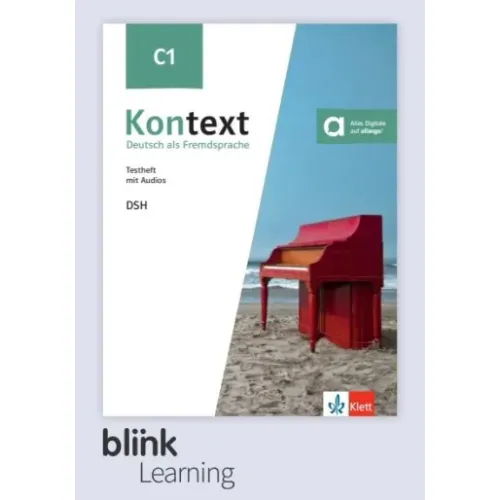 Kontext C1 Testheft DSH - Digitale Ausgabe BlinkLearning Lizenzcode (Lernende, 14 Monate) Testheft DSH mit Audios und interaktiven Übungen