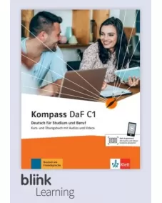 Kompass DaF C1 - Digitale Ausgabe BlinkLearning Lizenzcode (Lernende, 14 Monate) Kurs- und Übungsbuch mit Audios/Videos und interaktiven Übungen