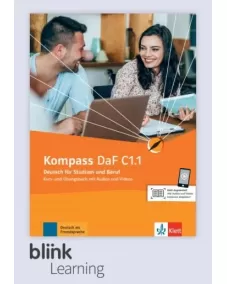 Kompass DaF C1.1 - Digitale Ausgabe BlinkLearning Lizenzcode (Lernende, 14 Monate) Kurs- und Übungsbuch mit Audios/Videos und interaktiven Übungen