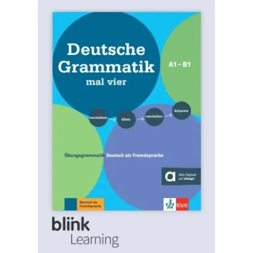 Grammatik mal vier - Digitale Ausgabe BlinkLearning Übungsbuch mit Audios und interaktiven Übungen inklusive Lizenzcode (Lernende, 14 Monate)