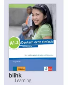Deutsch echt einfach A1.2 Kurs- und Übungsbuch - Digitale Ausgabe für BlinkLearning