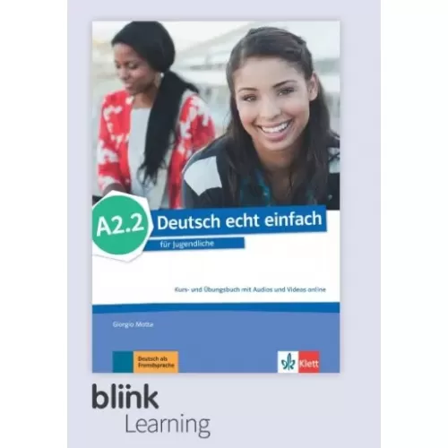 Deutsch echt einfach A2.2 Kurs- und Übungsbuch - Digitale Ausgabe für BlinkLearning