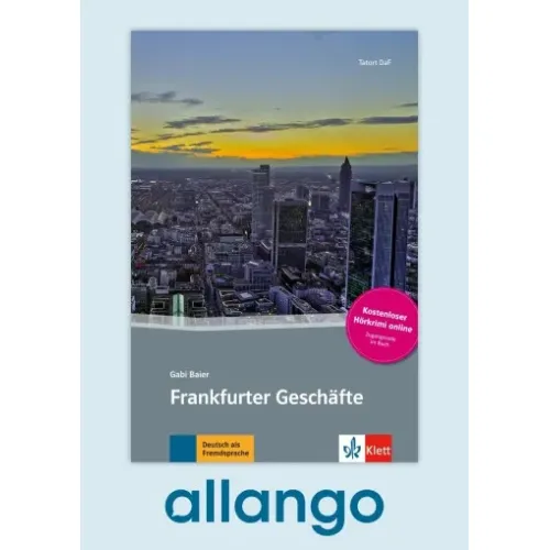 Frankfurter Geschäfte – Buch mit Zusatzmaterial - Digitale Ausgabe allango Lizenzschlüssel (Unterrichtende/Lernende, 24 Monate)