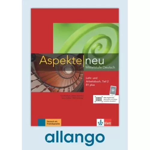 Aspekte neu B1.2+ Lehr- und Arbeitsbuch, Teil 2 - Digitale Ausgabe allango Lizenzschlüssel (Unterrichtende/Lernende, 24 Monate)