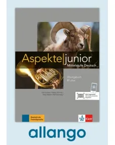 Aspekte junior B1 plus Übungsbuch mit Audios - Digitale Ausgabe allango Lizenzschlüssel (Unterrichtende/Lernende, 24 Monate)