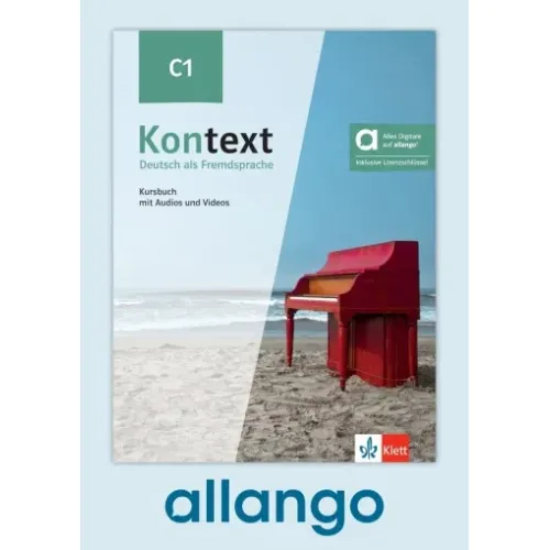 Kontext C1 Kursbuch - Digitale Ausgabe allango Lizenzschlüssel (Unterrichtende/Lernende, 24 Monate)
