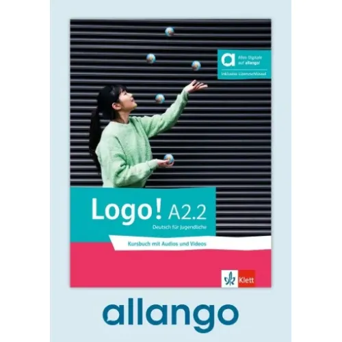 Logo! A2.2 Kursbuch - Digitale Ausgabe allango Lizenzschlüssel (Unterrichtende/Lernende, 24 Monate)