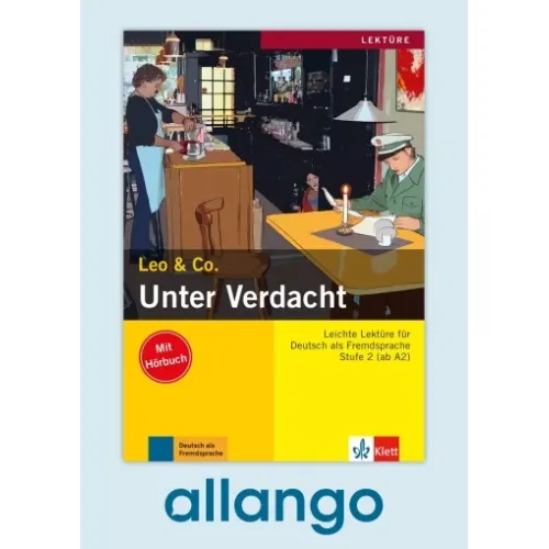 Stufe 2 Unter Verdacht – Buch mit Zusatzmaterial - Digitale Ausgabe allango Lizenzschlüssel (Unterrichtende/Lernende, 24 Monate)