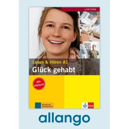 Glück gehabt – Buch mit Audios - Digitale Ausgabe allango Lizenzschlüssel (Unterrichtende/Lernende, 24 Monate)