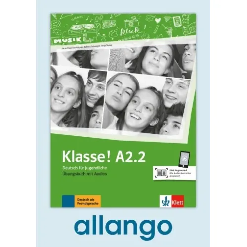 Klasse! A2.2 Übungsbuch - Digitale Ausgabe allango Lizenzschlüssel (Unterrichtende/Lernende, 24 Monate)