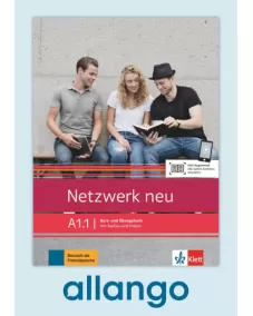 Netzwerk neu A1.1 Kurs- und Übungsbuch - Digitale Ausgabe allango Lizenzschlüssel (Unterrichtende/Lernende, 24 Monate)