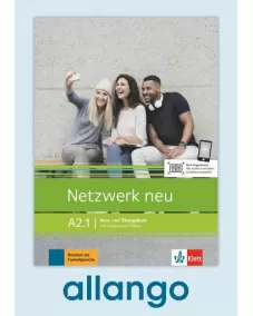 Netzwerk neu A2.1 Kurs- und Übungsbuch - Digitale Ausgabe allango Lizenzschlüssel (Unterrichtende/Lernende, 24 Monate)
