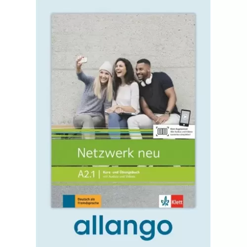 Netzwerk neu A2.1 Kurs- und Übungsbuch - Digitale Ausgabe allango Lizenzschlüssel (Unterrichtende/Lernende, 24 Monate)