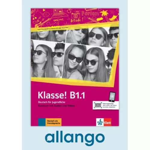 Klasse! B1.1 Kursbuch - Digitale Ausgabe allango Lizenzschlüssel (Unterrichtende/Lernende, 24 Monate)