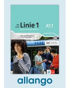 Die neue Linie 1 A1.1 Kurs- und Übungsbuch - Digitale Ausgabe allango Lizenzschlüssel (Unterrichtende/Lernende, 24 Monate)