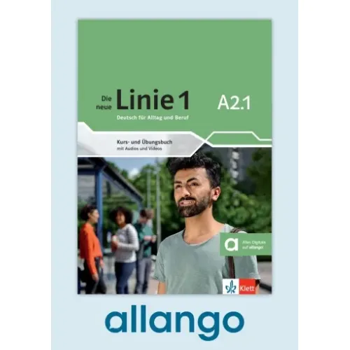 Die neue Linie 1 A2.1 Kurs- und Übungsbuch - Digitale Ausgabe allango Lizenzschlüssel (Unterrichtende/Lernende, 24 Monate)