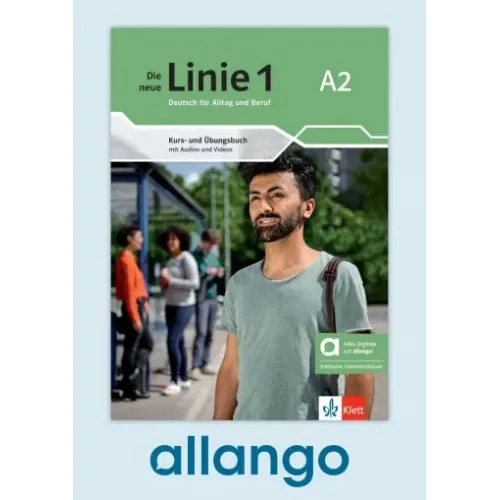Die neue Linie 1 A2 Kurs- und Übungsbuch - Digitale Ausgabe allango Lizenzschlüssel (Unterrichtende/Lernende, 24 Monate)