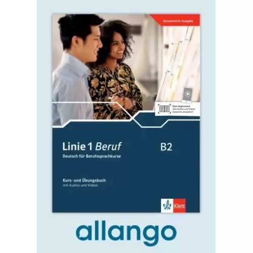 Linie 1 Beruf B2 Kurs- und Übungsbuch - Digitale Ausgabe allango Lizenzschlüssel (Unterrichtende/Lernende, 24 Monate)
