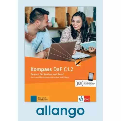 Kompass DaF C1.2 Kurs- und Übungsbuch - Digitale Ausgabe allango Lizenzschlüssel (Unterrichtende/Lernende, 24 Monate)