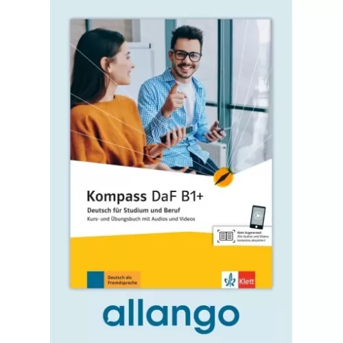 Kompass DaF B1+ Kurs- und Übungsbuch - Digitale Ausgabe allango Lizenzschlüssel (Unterrichtende/Lernende, 24 Monate)
