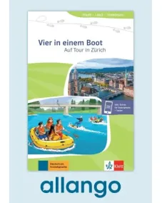 Vier in einem Boot – Buch mit Zusatzmaterial - Digitale Ausgabe allango Lizenzschlüssel (Unterrichtende/Lernende, 24 Monate)