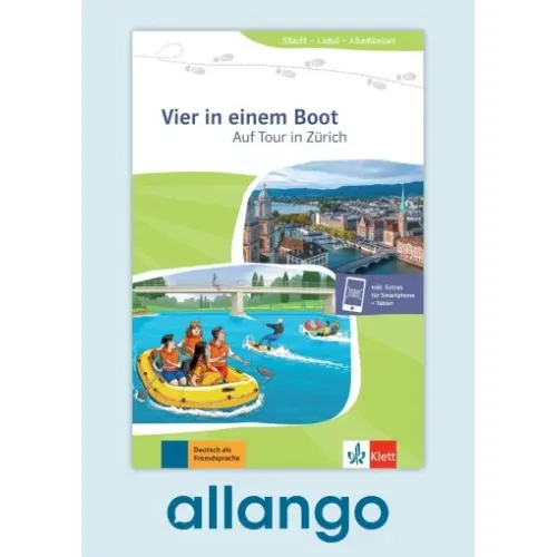 Vier in einem Boot – Buch mit Zusatzmaterial - Digitale Ausgabe allango Lizenzschlüssel (Unterrichtende/Lernende, 24 Monate)