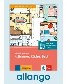 4 Zimmer, Küche, Bad – Buch mit Zusatzmaterial - Digitale Ausgabe allango Lizenzschlüssel (Unterrichtende/Lernende, 24 Monate)